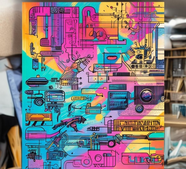 科技与创新手抄报,8K纸上的创意与智慧交响